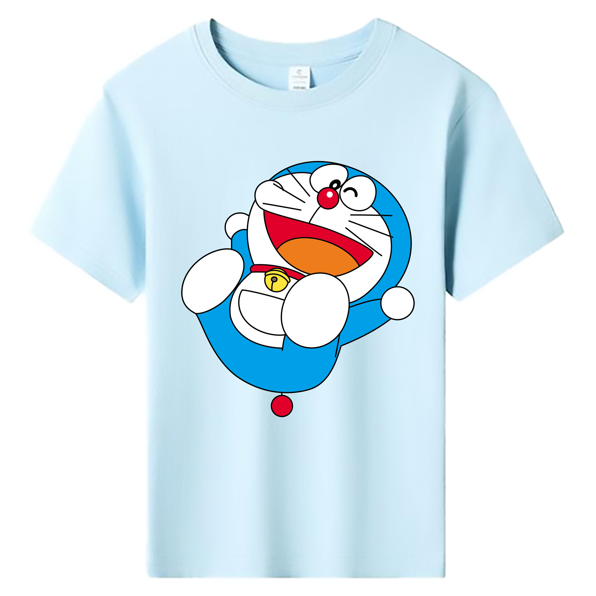 （画像用） ドラえもん Doraemon 綿100％キッズTシャツ（フロントプリント）